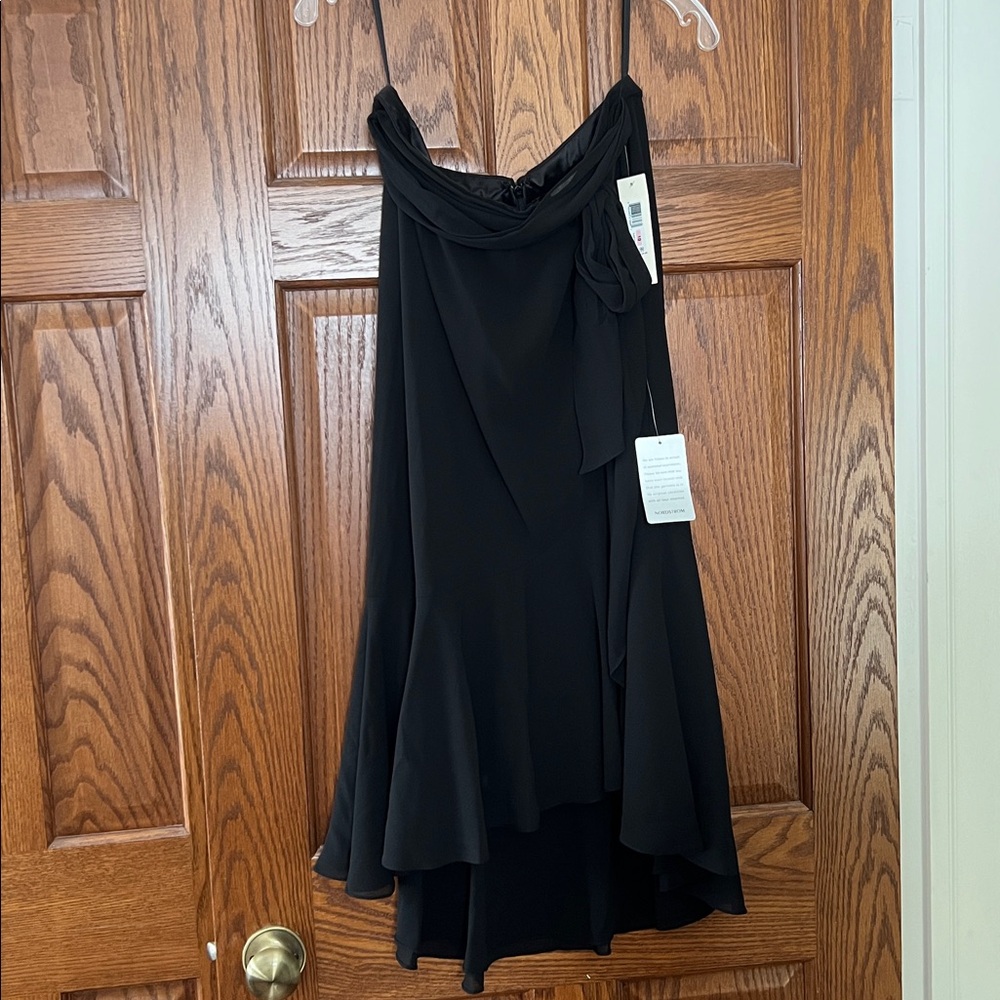 NWT Eliza J Satin Ruffle Skirt